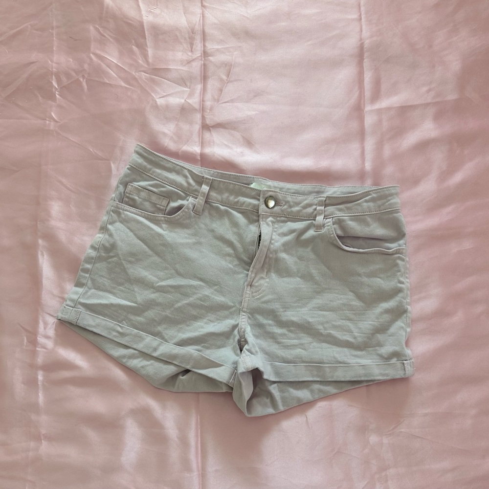 Pink Jean Shorts